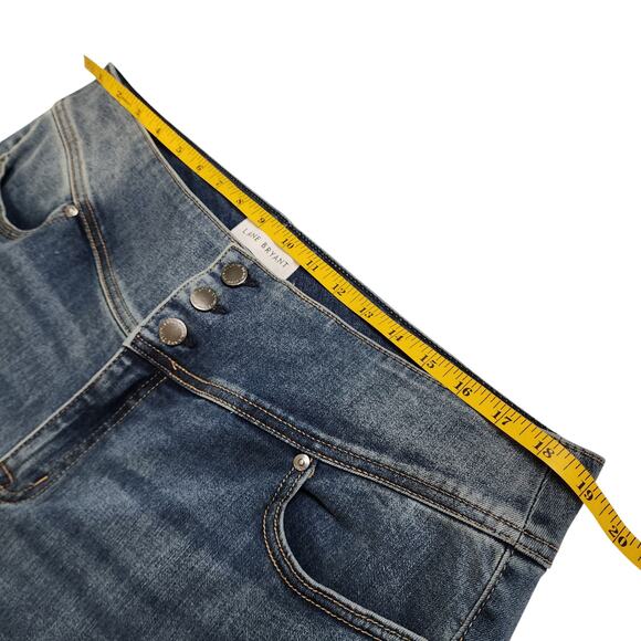 Lane Bryant Womens High Rise Jegging Plus Size 18 Stretch Denim Flex Magic Waist - Picture 9 of 12